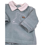 Mayoral Completo 2Pz Ghettina-Maglia In Ciniglia Azzurro per Neonato 256267 AZZURRO MAYORAL 