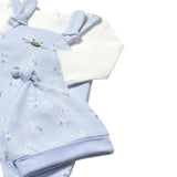 Mayoral Set Tutina-Cappello Bicolore Bianco/Azzurro per Neonato 2609 BIANCO/AZZURRO MAYORAL 