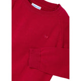Mayoral Maglia tinta unita Girocollo Rosso per Neonato 323N ROSSO MAYORAL 