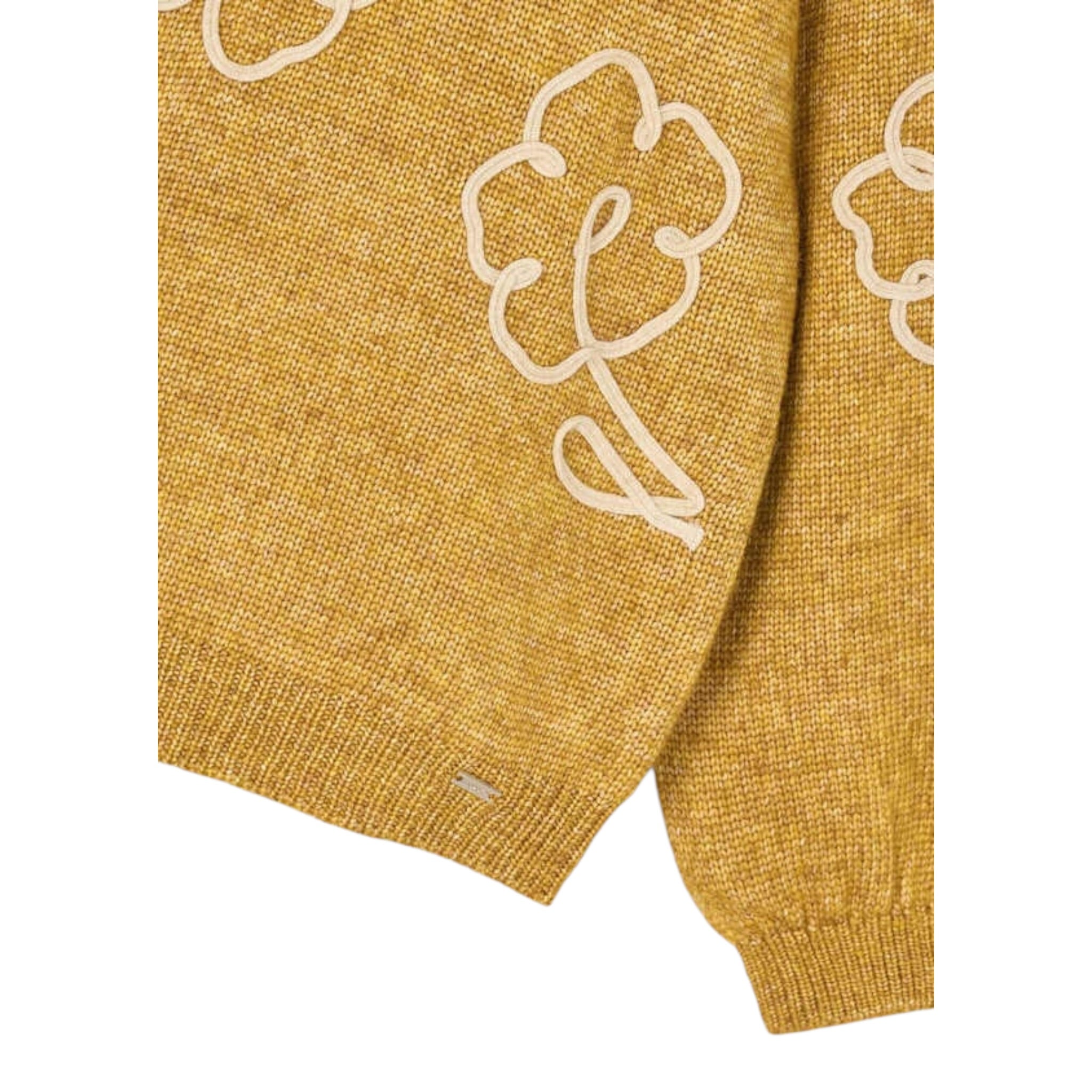 Mayoral Maglia tinta unita con Ricami Giallo Ocra per Bambina 4308 GIALLO OCRA MAYORAL 
