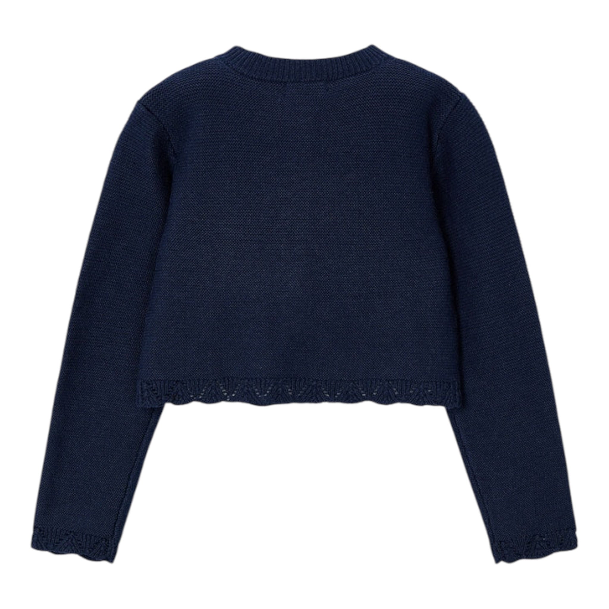 Mayoral Cardigan tinta unita Blu per Bambino 4312 BLU MAYORAL 