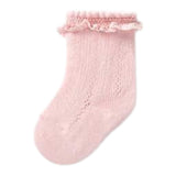 Mayoral Calzini tinta unita con Ricami Rosa per Neonata 9923 ROSA MAYORAL 