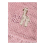 Mayoral Coperta tinta unita con Stampa Rosa per Neonata 9959F ROSA MAYORAL 