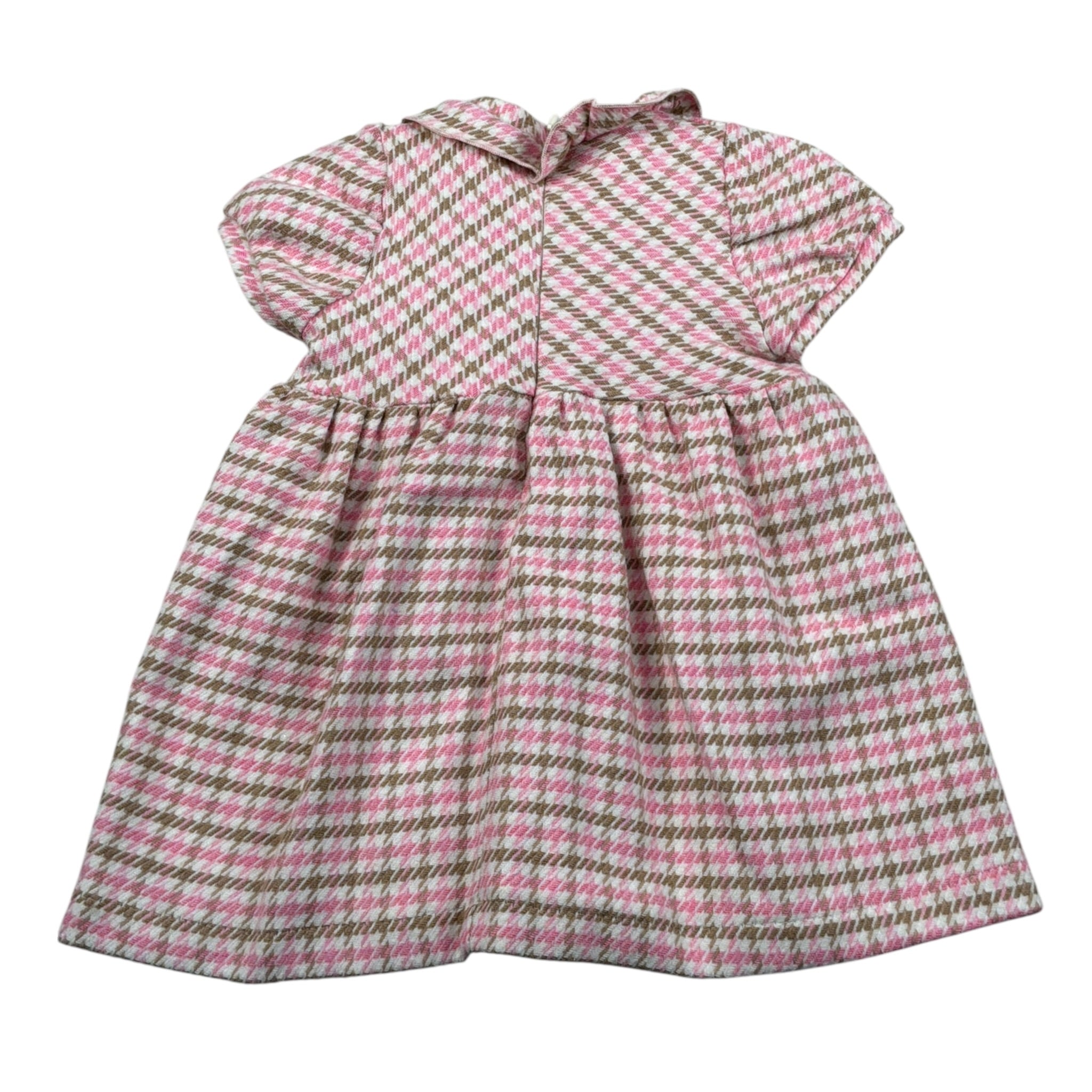 Meilisa Bai Abito Mezza Manica Stampa Fantasia Rosa per Neonata FL5953 ROSA MEILISA BAI 