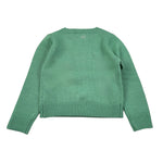 Meilisa Bai Maglia tinta unita con Ricami Verde per Bambina FL6541 VERDE MEILISA BAI 
