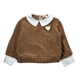 Meilisa Bai Compòeto 2 Pezzo Maglia-Pantalone Cammello per Bambina FL6563 CAMMELLO MEILISA BAI 