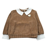 Meilisa Bai Completo 2 Pezzi Maglia-Pantalone Grigio/Beige per Bambina FL6575 GRIGIO/BEIGE MEILISA BAI 