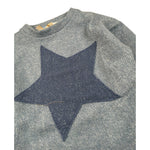 Meilisa Bai Maglia tinta unita con Stampa Azzurro per Bambina FL6623 AZZURRO MEILISA BAI 