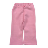 Meilisa Bai Pantalone tinta unita con Elastico In Vita Rosa per Neonata FL6699 ROSA MEILISA BAI 
