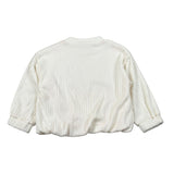 Meilisa Bai Maglia tinta unita con Elastico Panna per Bambina FL6706 PANNA MEILISA BAI 