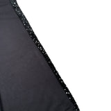 Meilisa Bai Pantalone tinta unita con Paillettes Nero per Bambina FL6789 NERO MEILISA BAI 