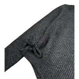 Meilisa Bai Maglia tinta unita Asimmetrica Nero per Bambina FL6830 NERO MEILISA BAI 
