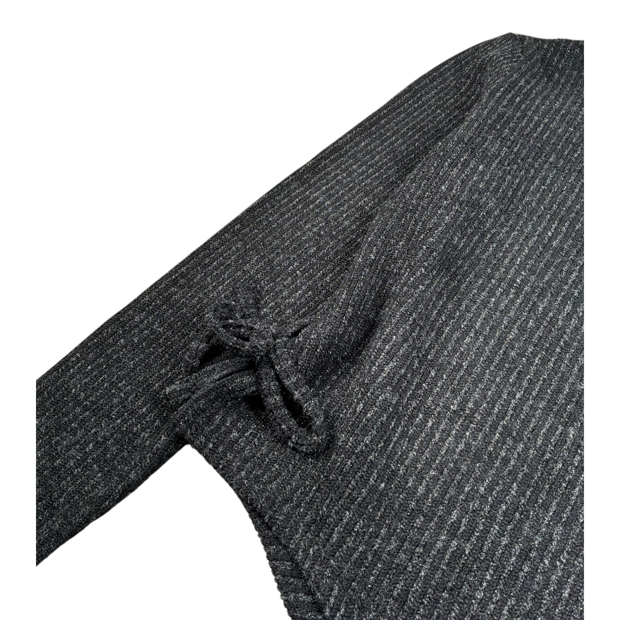 Meilisa Bai Maglia tinta unita Asimmetrica Nero per Bambina FL6830 NERO MEILISA BAI 