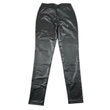 Met Leggins In Ecopelle Tinta Nita Nero per Bambina 146PT NERO MET 