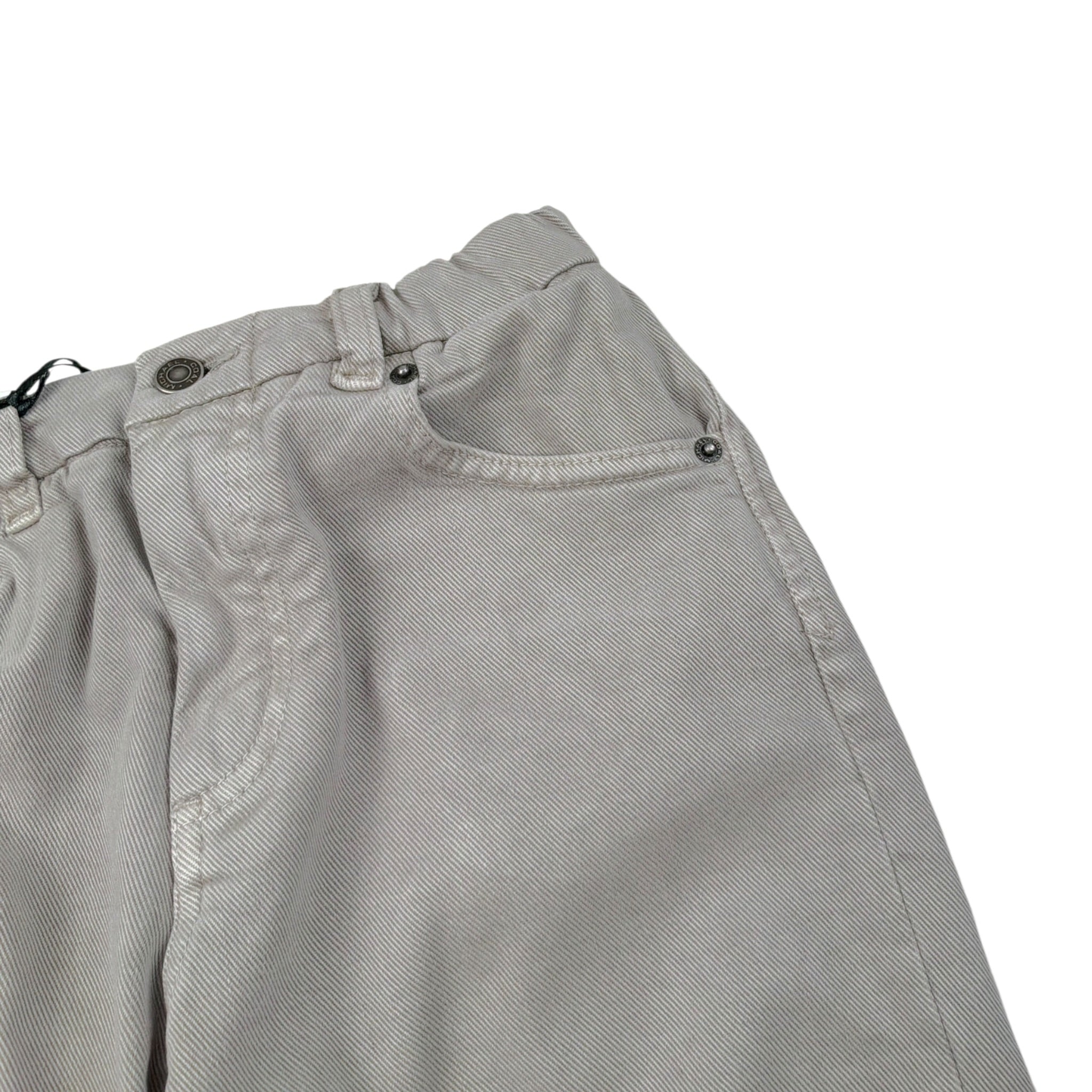 Michael Coal Pantalone tinta unita con Elastico In Vita Grigio per Bambino 2989F25 GRIGIO MICHAEL COAL 