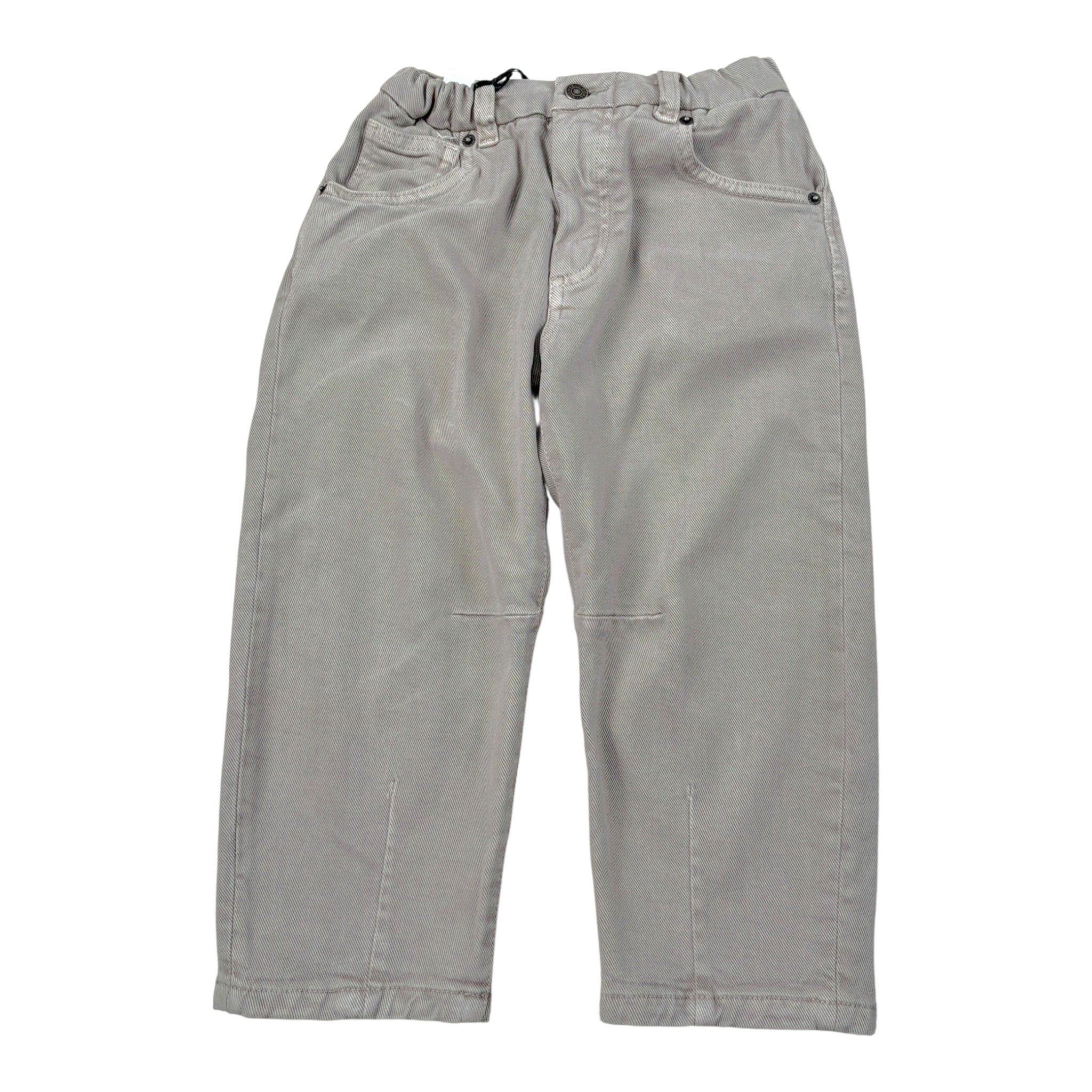 Michael Coal Pantalone tinta unita con Elastico In Vita Grigio per Bambino 2989F25 GRIGIO MICHAEL COAL 