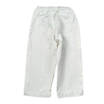 Michael Coal Pantalone tinta unita con Elastico In Vita Bianco per Bambino 3211F25 BIANCO MICHAEL COAL 
