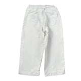 Michael Coal Pantalone tinta unita con Elastico In Vita Bianco per Bambino 3211F25 BIANCO MICHAEL COAL 