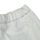 Michael Coal Pantalone tinta unita con Elastico In Vita Bianco per Bambino 3211F25 BIANCO MICHAEL COAL 
