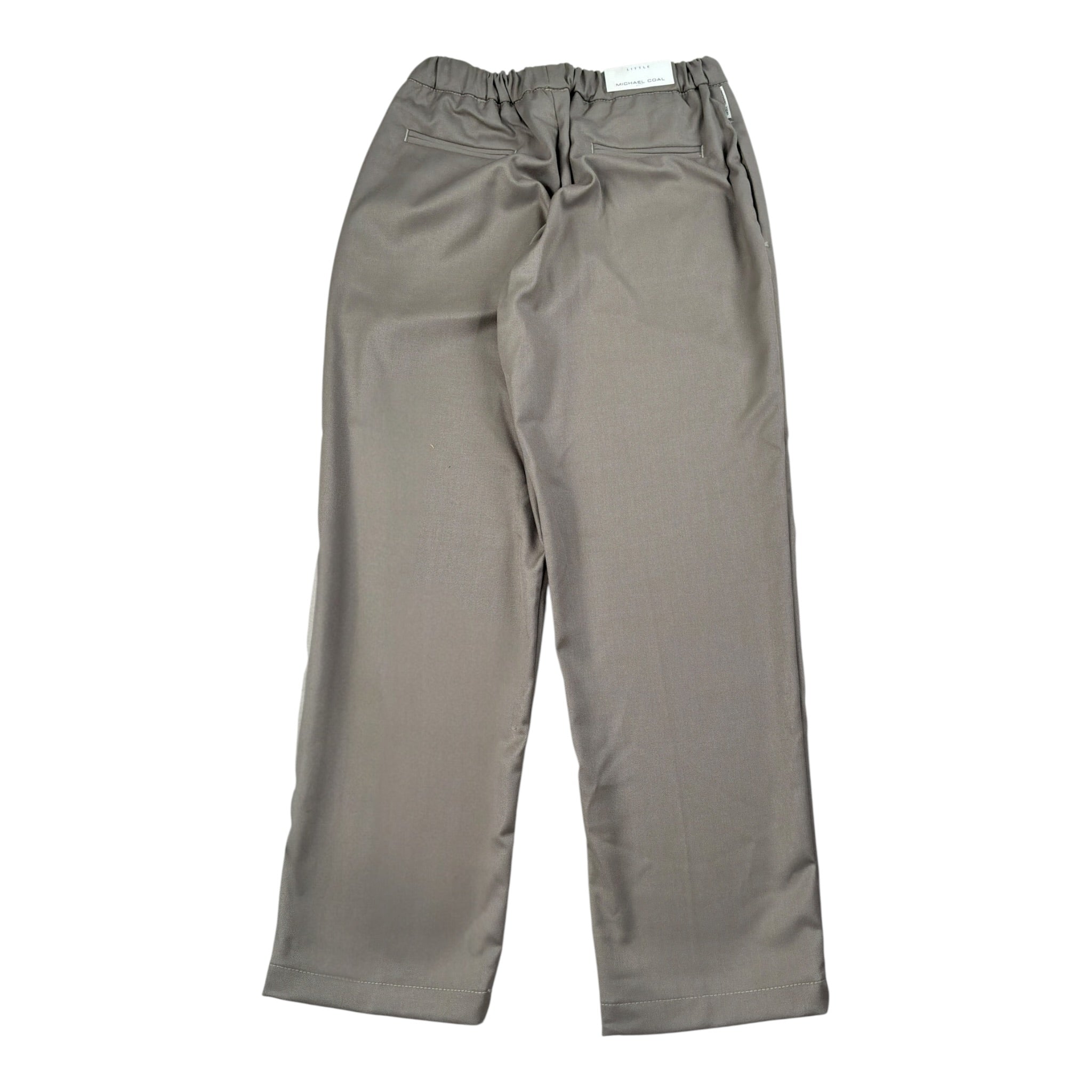 Michael Coal Pantalone tinta unita con Elastico In Vita Fango per Bambino 7157F25 FANGO MICHAEL COAL 