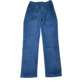 Michael Coal Pantalone tinta unita con Elastico In Vita Blu per Bambino LITTOM3333 BLU MICHAEL COAL 