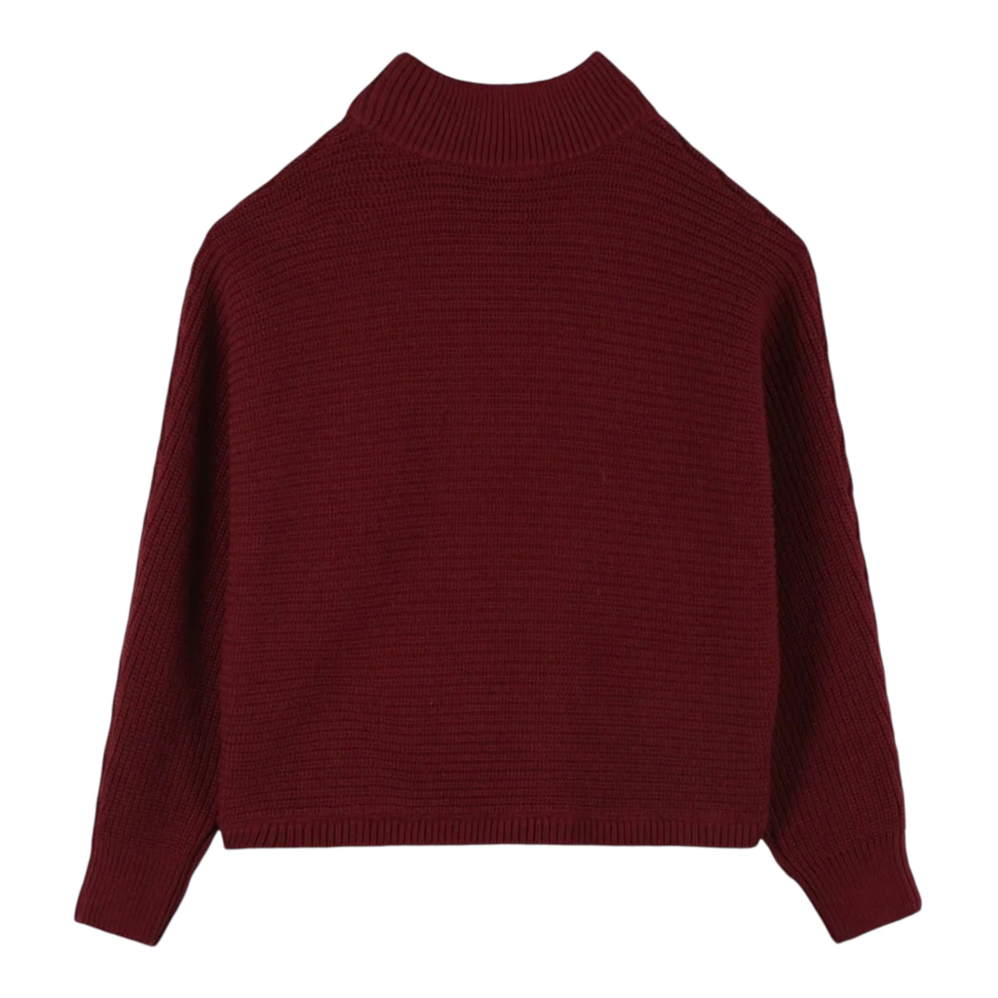 Michael Kors Maglia Mezzo Collo tinta unita Bordeaux per Bambina R30464 BORDEAUX MICHAEL KORS 