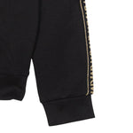 Michael Kors Felpa tinta unita con Profili In Contrasto Nero per Bambina R30478X NERO MICHAEL KORS 