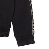 Michael Kors Felpa tinta unita con Profili In Contrasto Nero per Bambina R30478X NERO MICHAEL KORS 