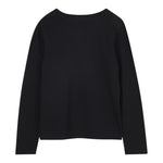 Michael Kors Shirt Girocollo tinta unita con Logo Nero per Neonata R30488X NERO MICHAEL KORS 