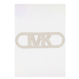Michael Kors Shirt Girocollo tinta unita con Logo Bianco per Bambina R30495 BIANCO MICHAEL KORS 