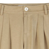 Michael Kors Pantalone tinta unita Modello Palazzo Beige per Bambina R30499 BEIGE MICHAEL KORS 