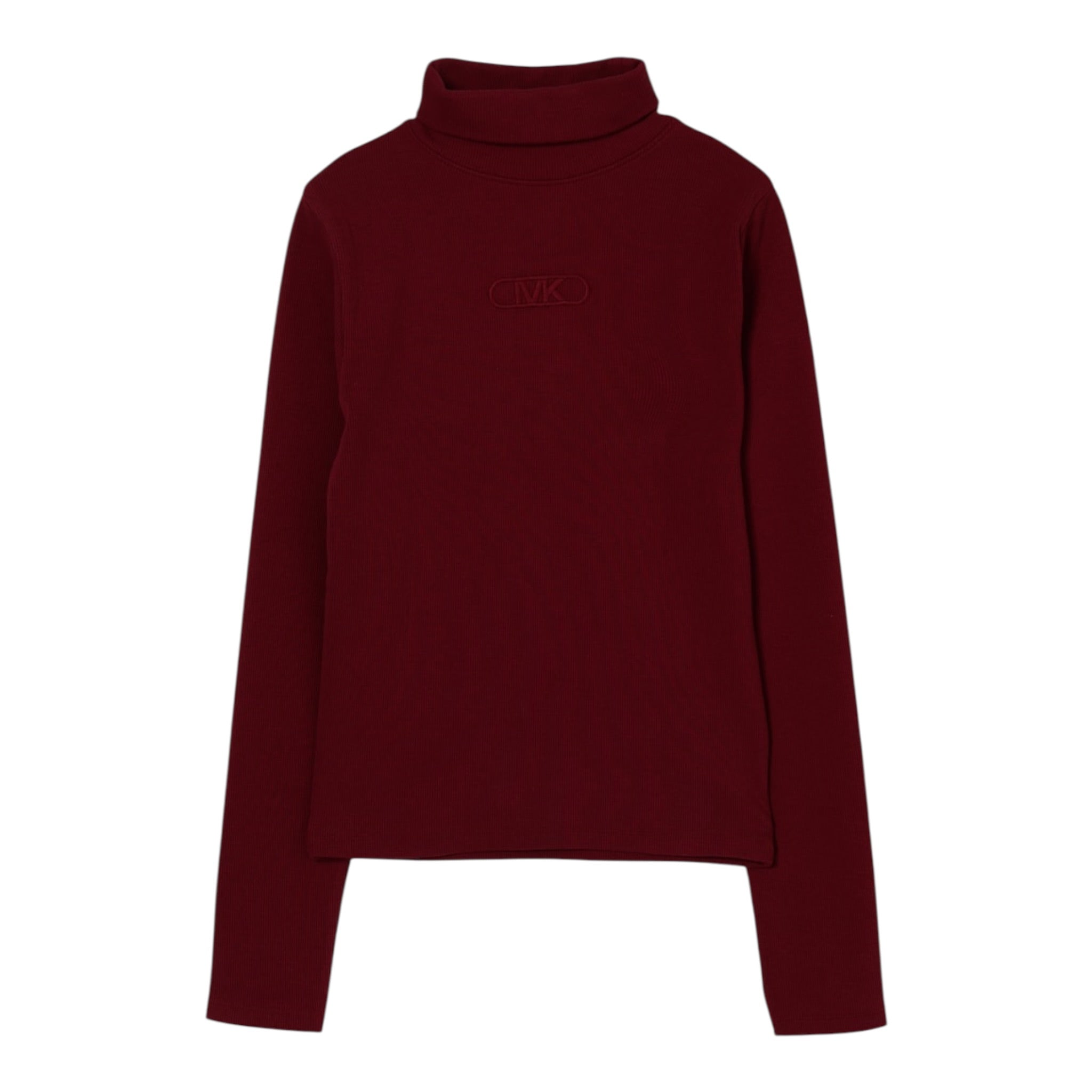 Michael Kors Maglia Mezzo Collo tinta unita Bordeaux per Bambina R30500 BORDEAUX MICHAEL KORS 
