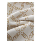 Michael Kors Sciarpa tinta unita con Loghi Panna per Bambina R30536 PANNA MICHAEL KORS 