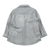 Mini Banda Camicia tinta unita con Fantasia Bianco per Neonato 3620 BIANCO MINI BANDA 