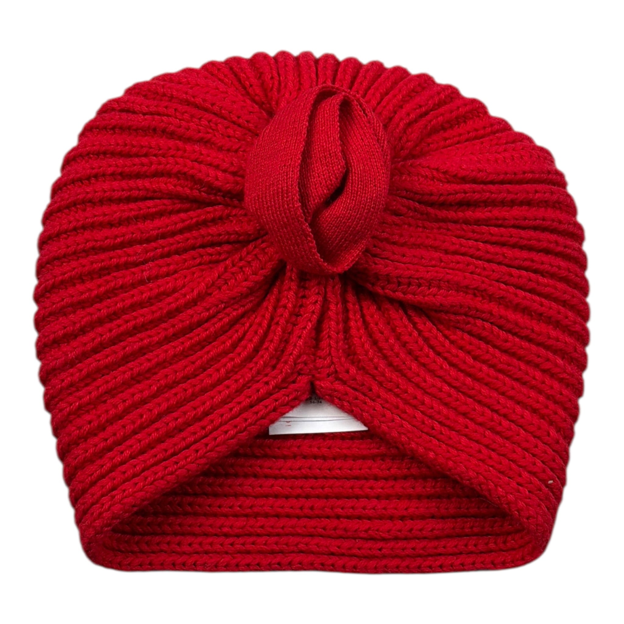 Mini Banda Cappello tinta unita Rosso per Neonata 3F366 ROSSO MINI BANDA 