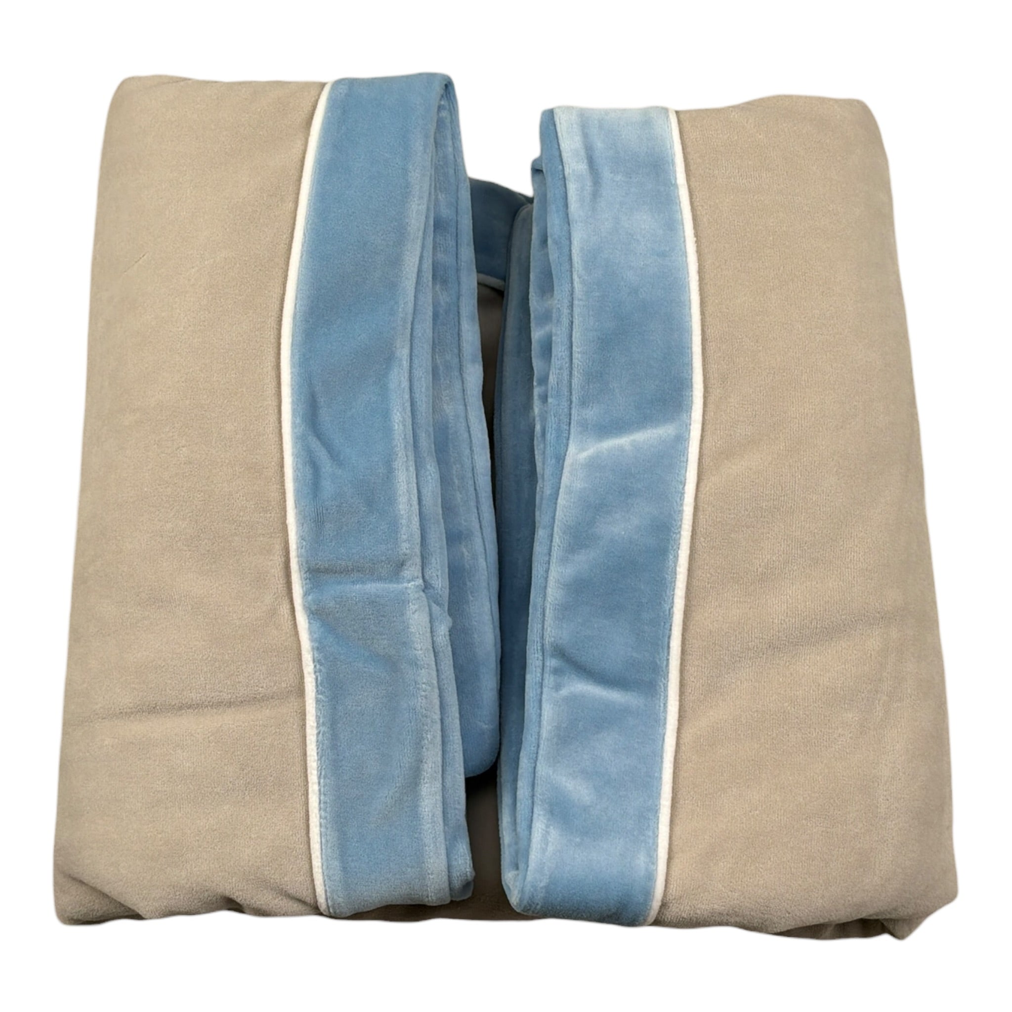 Mini Banda Coperta tinta unita con Stampa Beige per Neonato F306 BEIGE MINI BANDA 