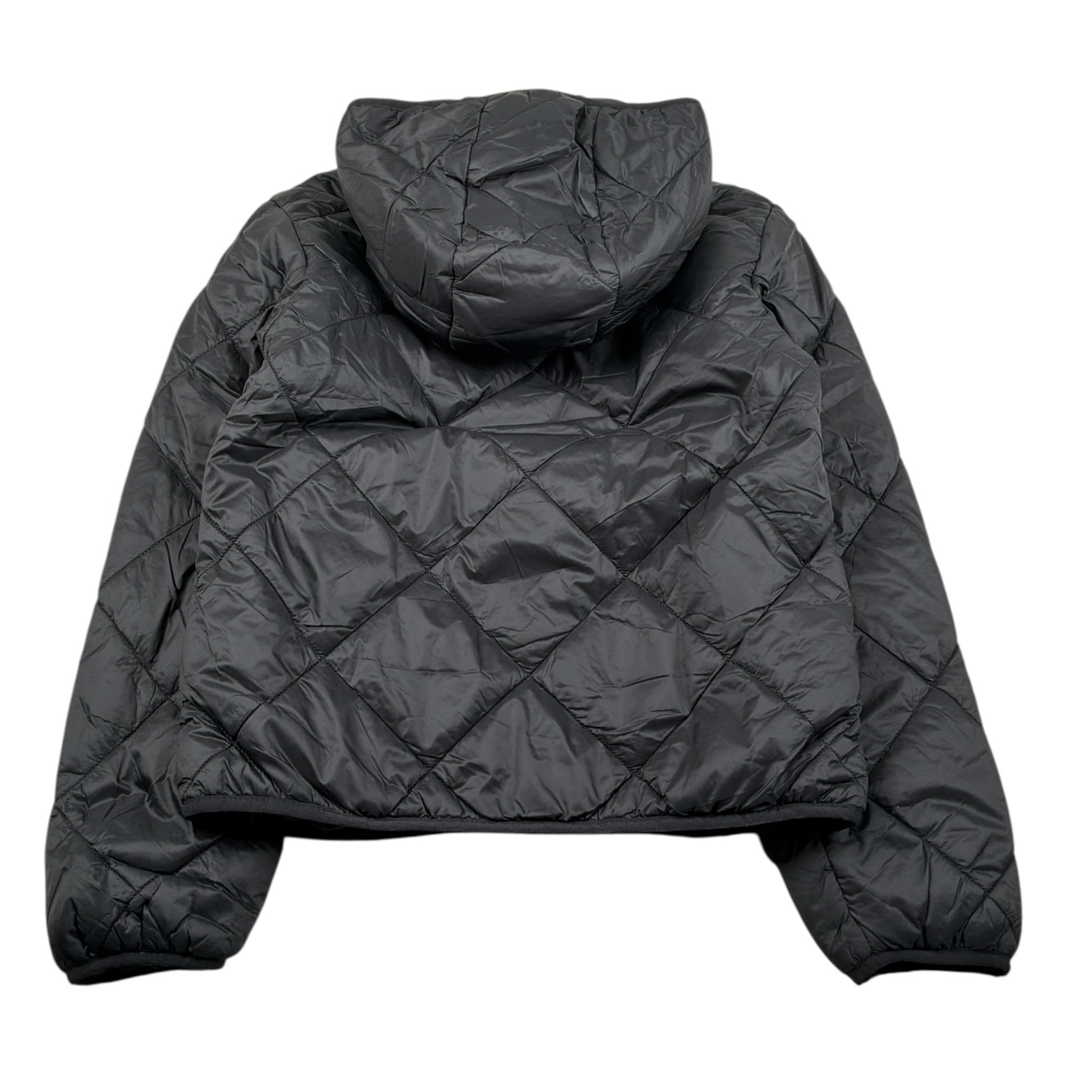 Mini Banda Giubbino tinta unita con Zip E Cappuccio Nero per Bambino F640M NERO MINI BANDA 