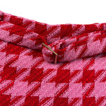 Miss Grant Gonna Sztampa Fantasia con Cinturino Rosso/Rosa per Neonata MG1115 ROSSO/ROSA MISS GRANT 