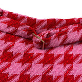 Miss Grant Gonna Sztampa Fantasia con Cinturino Rosso/Rosa per Neonata MG1115 ROSSO/ROSA MISS GRANT 