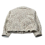 Miss Grant Cappotto tinta unita Fantasia Maculata Panna per Bambina MG1387J PANNA MISS GRANT 