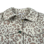 Miss Grant Cappotto tinta unita Fantasia Maculata Panna per Bambina MG1387J PANNA MISS GRANT 