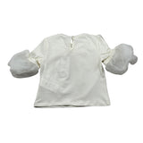 Miss Grant Completo 2 Pezzi T-Shirt-Gonna Panna per Bambina MG1482 PANNA MISS GRANT 