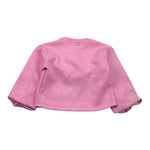Miss Grant Felpa Girocollo tinta unita con Applicazioni Rosa per Bambina MG1510J ROSA MISS GRANT 