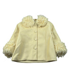 Miss Grant Cappotto tinta unita Giallo per Bambina MG1529 GIALLO MISS GRANT 