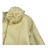 Miss Grant Cappotto tinta unita Giallo per Neonata MG1529N GIALLO MISS GRANT 