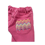 Missoni Pantalone tinta unita con Elastico In Vita Rosa per Neonata MV6050 ROSA MISSONI 