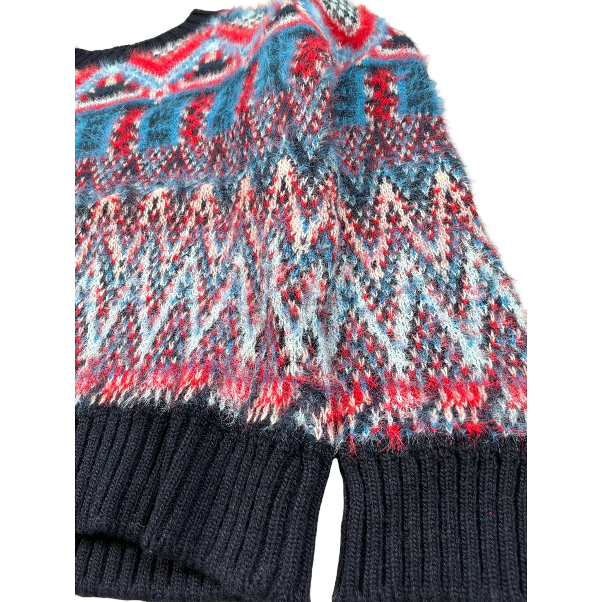 Missoni Maglia Girocollo Stampa Fantasia Blu per Bambino MV9P60 BLU MISSONI 