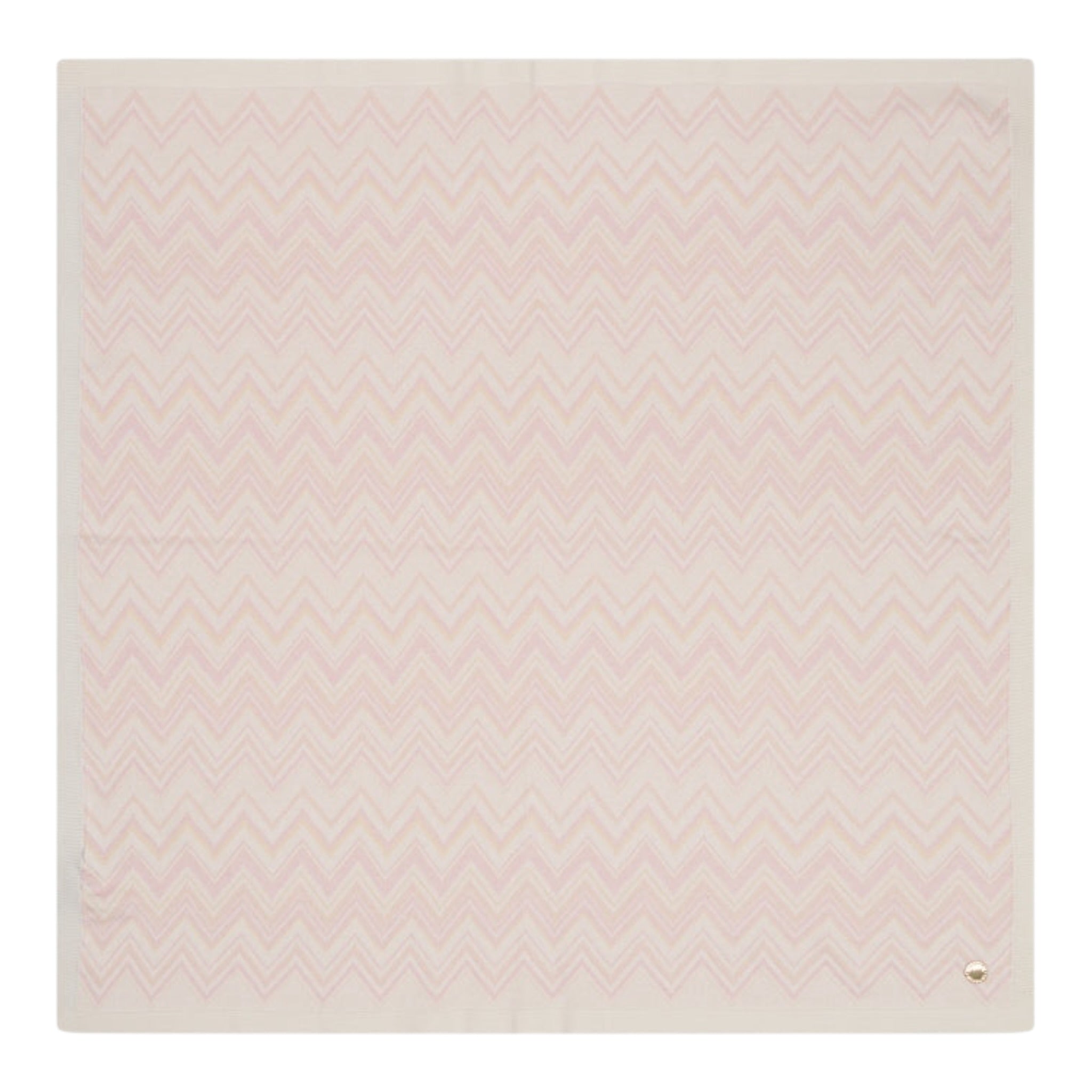 Missoni Sciarpa tinta unita con Fantasia Rosa per Neonata MX0040 ROSA MISSONI 
