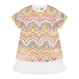 Missoni Abito Multicolor con Paillettes Rosa per Bambina MX1B11 ROSA MISSONI 