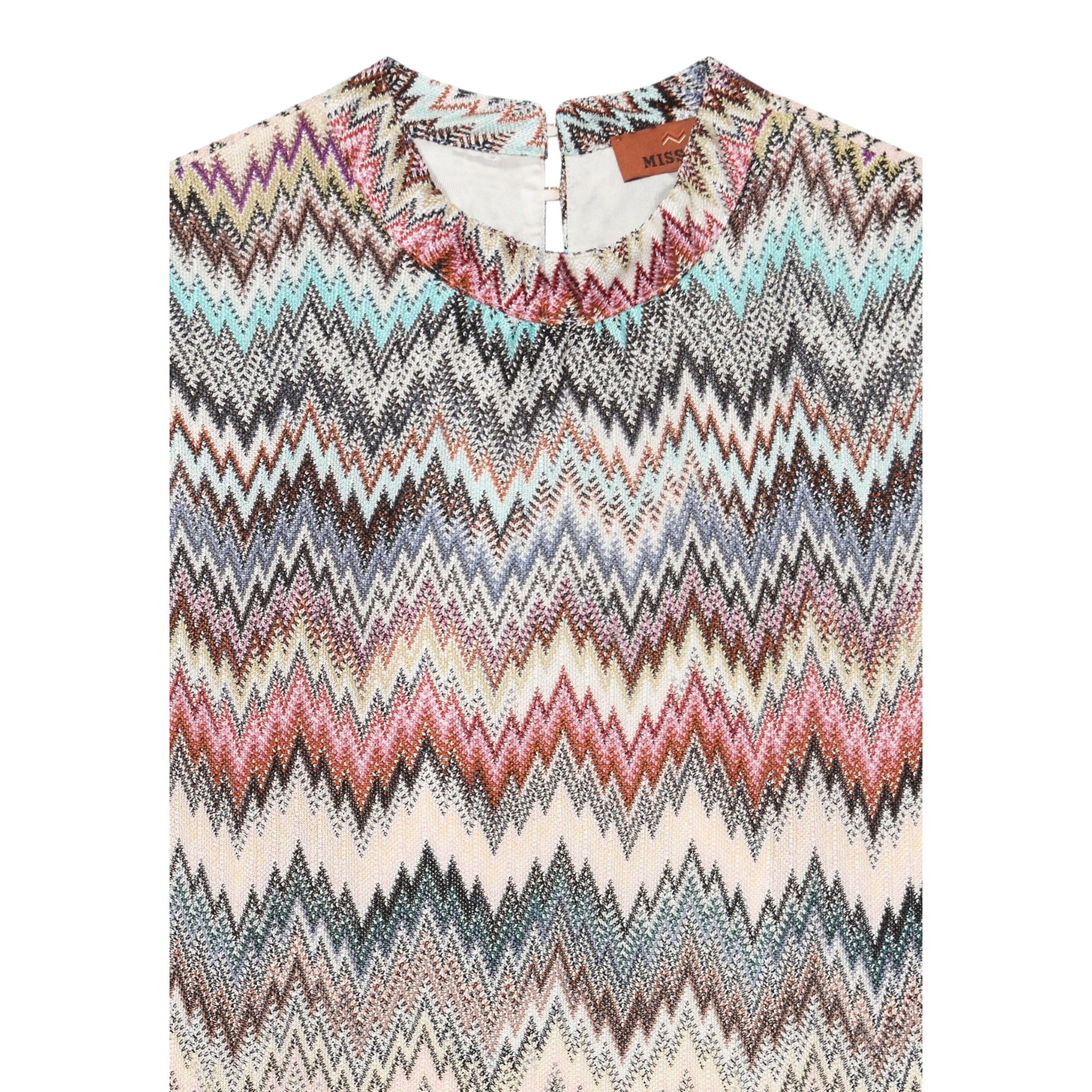 Missoni Camicia tinta unita con Fantasia Panna per Bambina MX5A20 PANNA MISSONI 